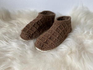 Square Slippers Lady Size opskrift
